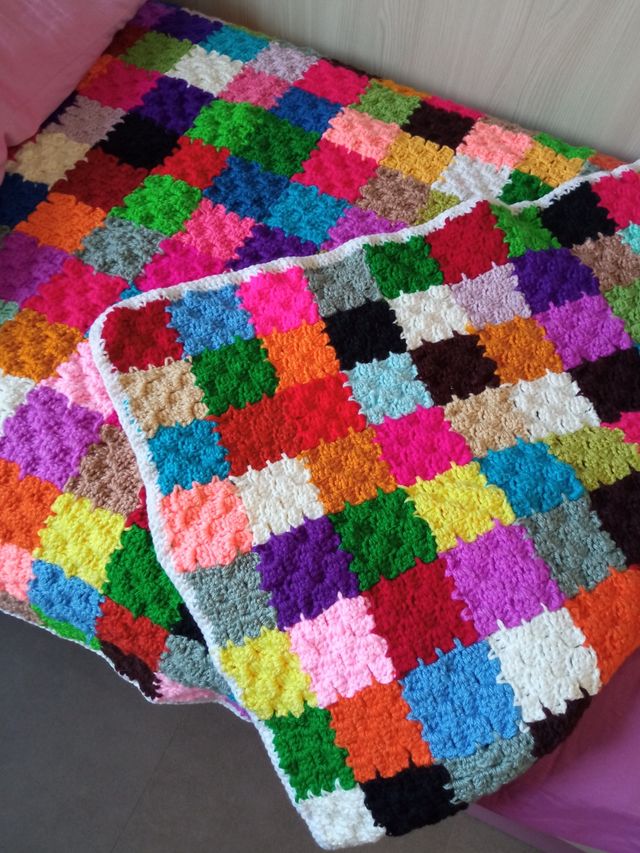 Coperta singola handmade