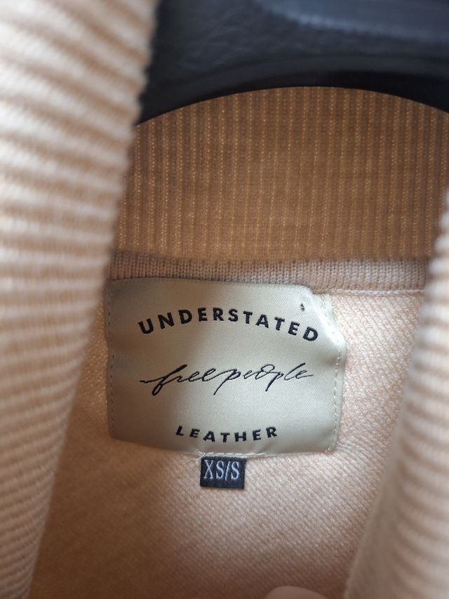 Poncho Free People Beige/Marrón Talla Única