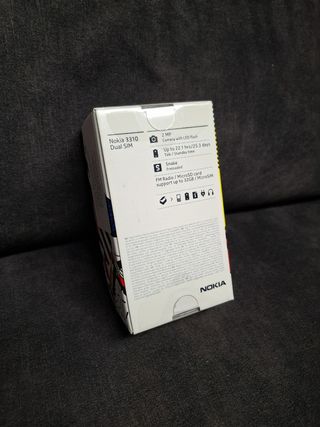 Nokia 3310 nuevo vintage azul oscuro
