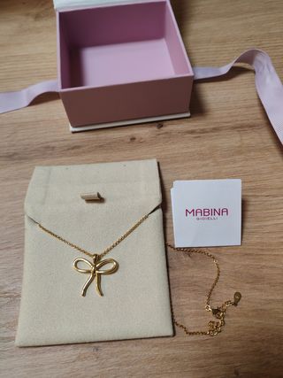 Colgante Lazo Plata de Ley 925 Mabina Gioielli