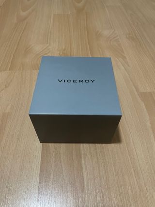 Reloj Viceroy Plata y Azul en garantía de 3 años