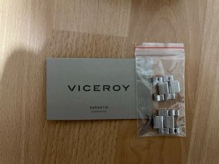 Reloj Viceroy Plata y Azul en garantía de 3 años