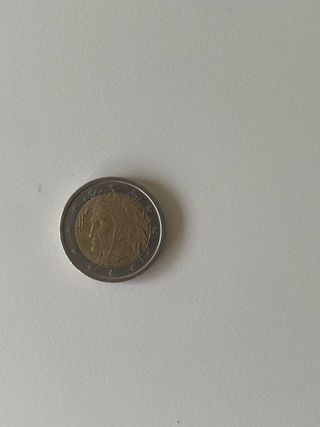 Moneda exclusiva 2 euros Italia 2002