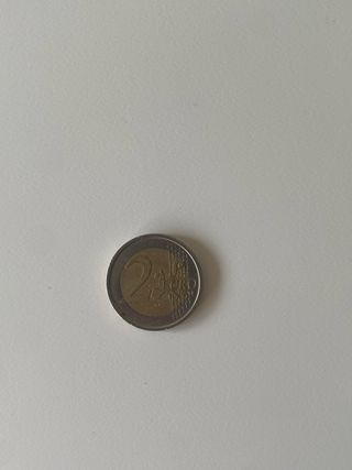 Moneda exclusiva 2 euros Italia 2002
