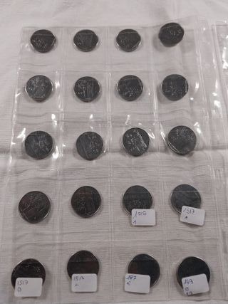 52 monete 100 Lire Ita per creazioni artistiche