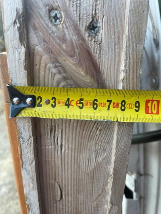 Ventana de madera doble