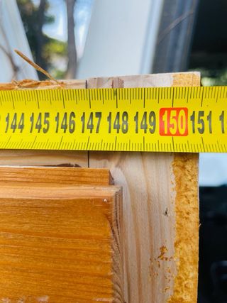 Ventana de madera doble