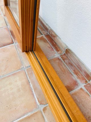 Ventana de madera doble