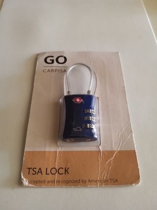 Lucchetto TSA Carpisa Blu