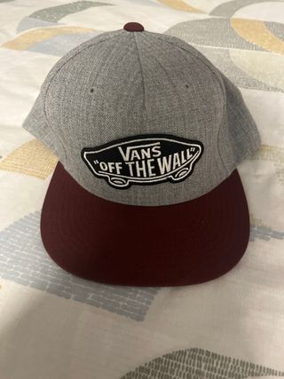 Gorra Vans Gris y Marrón