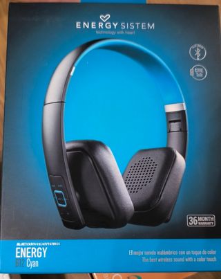 Auriculares Energy Sistem BT2 Cyan Bluetooth