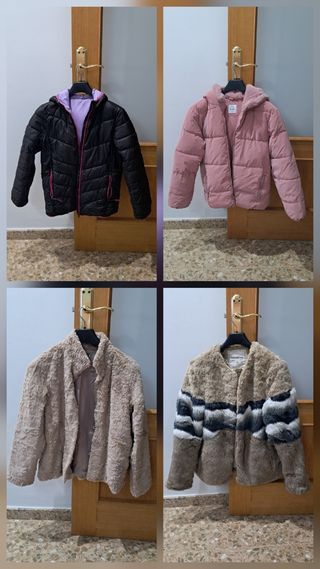 Lote 4 chaquetas Niña