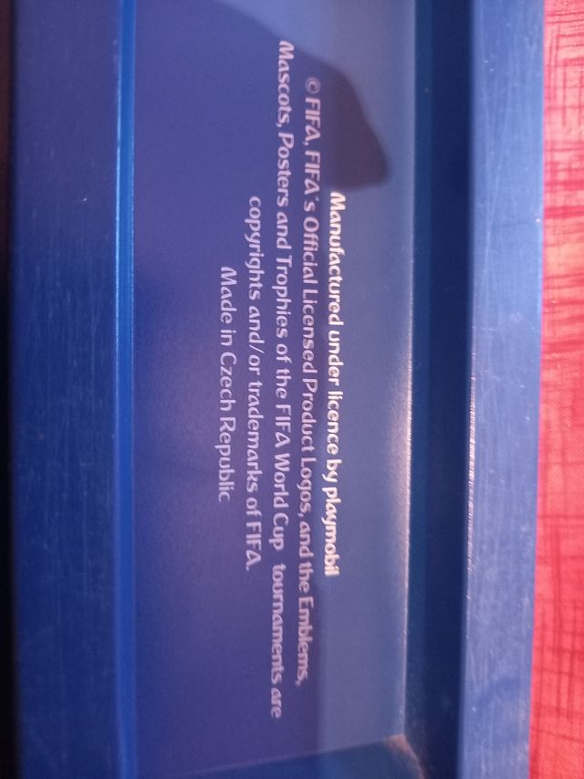 Maletín Futbolín Playmobil FIFA 2018