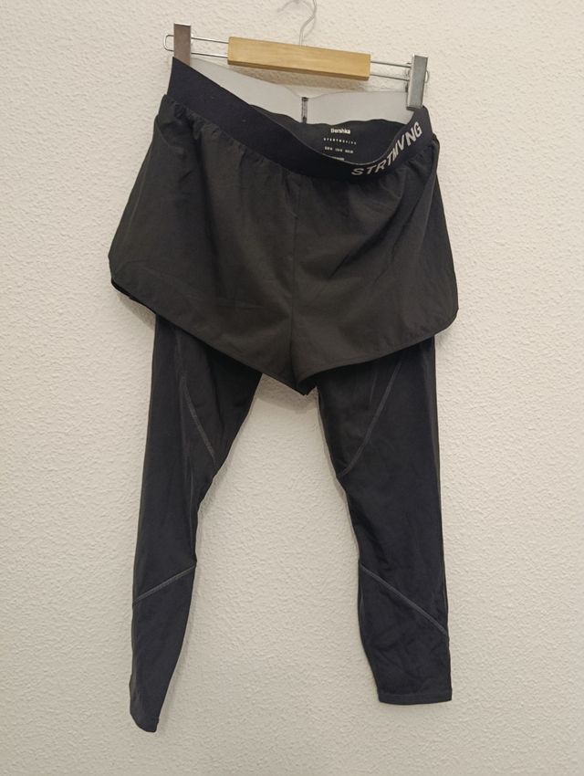 Pantalón corto de correr doble capa