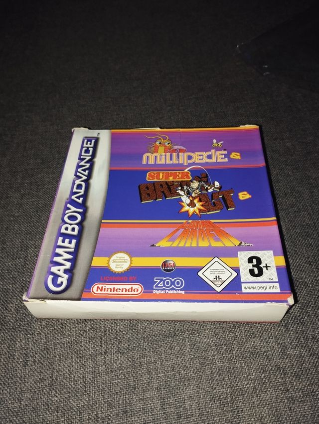 Milípede e Super Breakout GBA