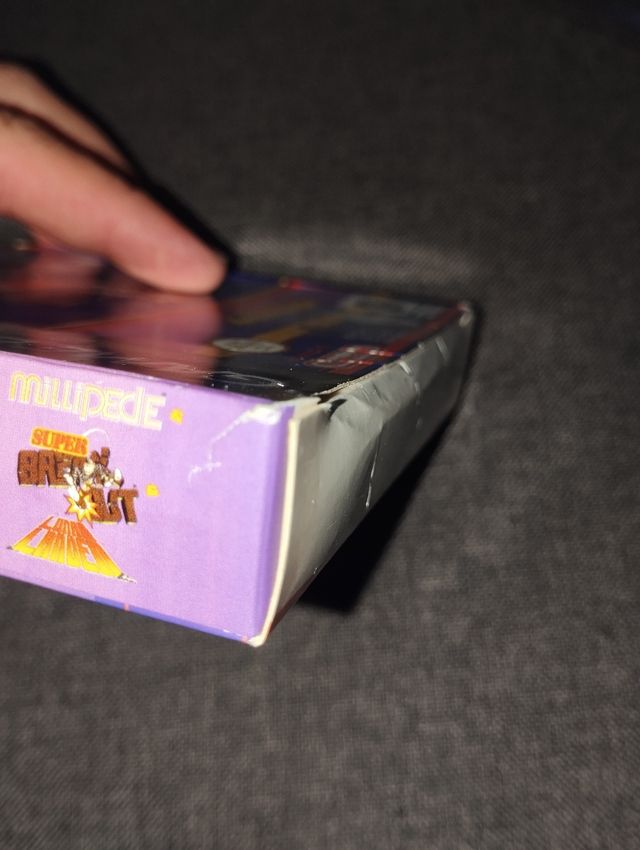 Milípede e Super Breakout GBA