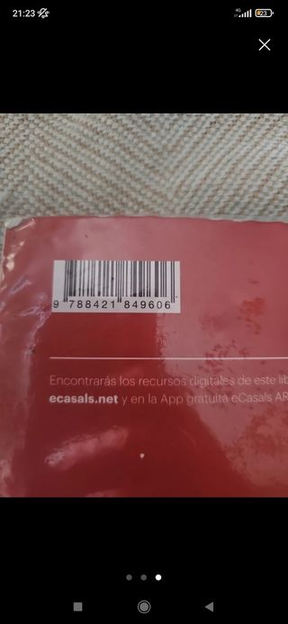 Libro filosofía de bachillerato, casals