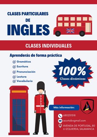 CLSES PARTICULARES DE INGLÉS🇬🇧