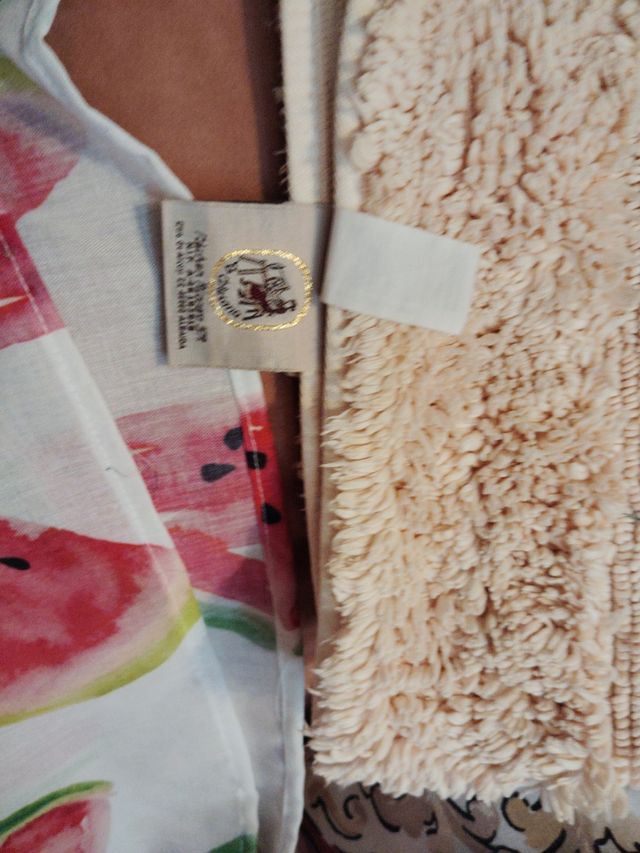 Tende da cucina e tappetino da bagno