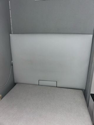 Cabecero de cama blanco