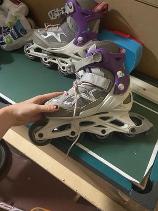 Patines en línea para niña. Talla 32 a 35
