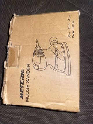 Lijadora Ratón Meterk Profesional