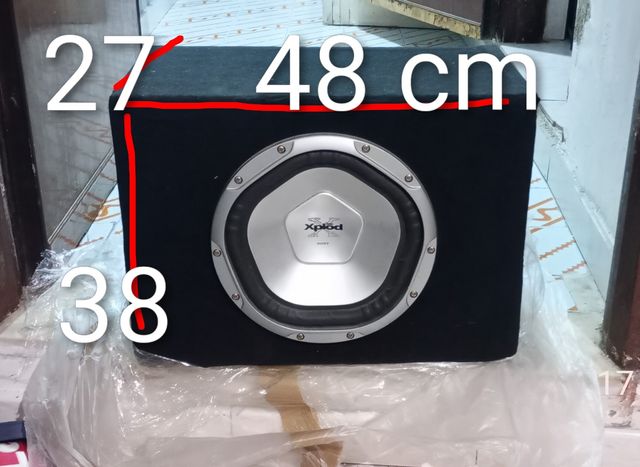 Subwoofer Sony Xplod Nero