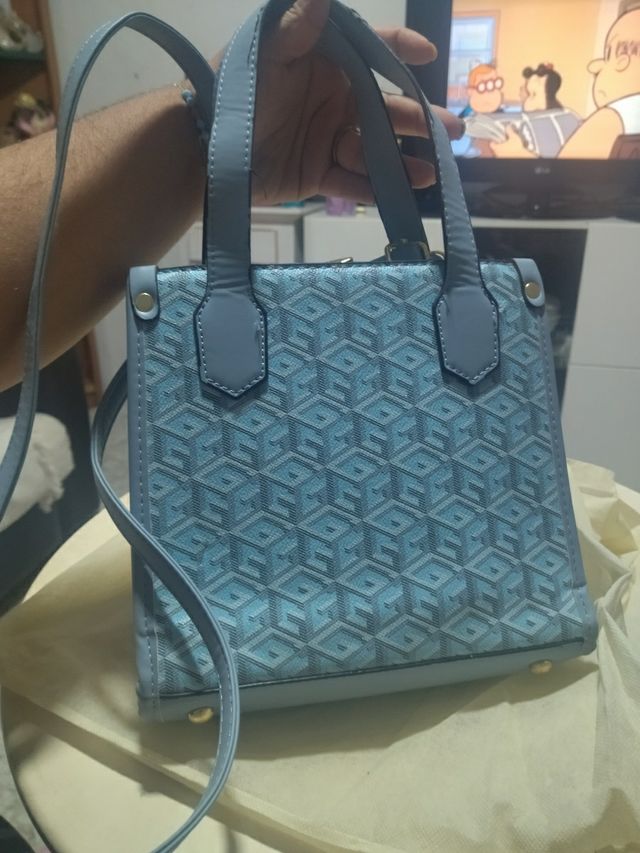 Bolso Guess Azul Multicolor