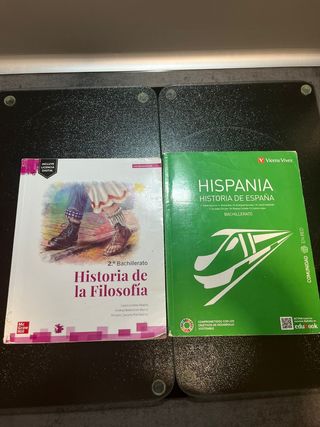 Libros 2 bachillerato del IES Newton Salas