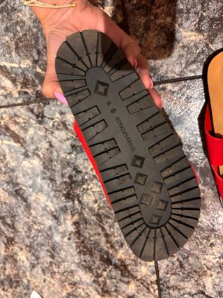 Sandalias Stradivarius Rojas Talla 38