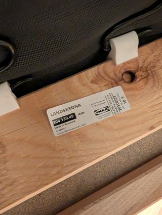 Sillón LANDSKRONA Ikea Gris Tela