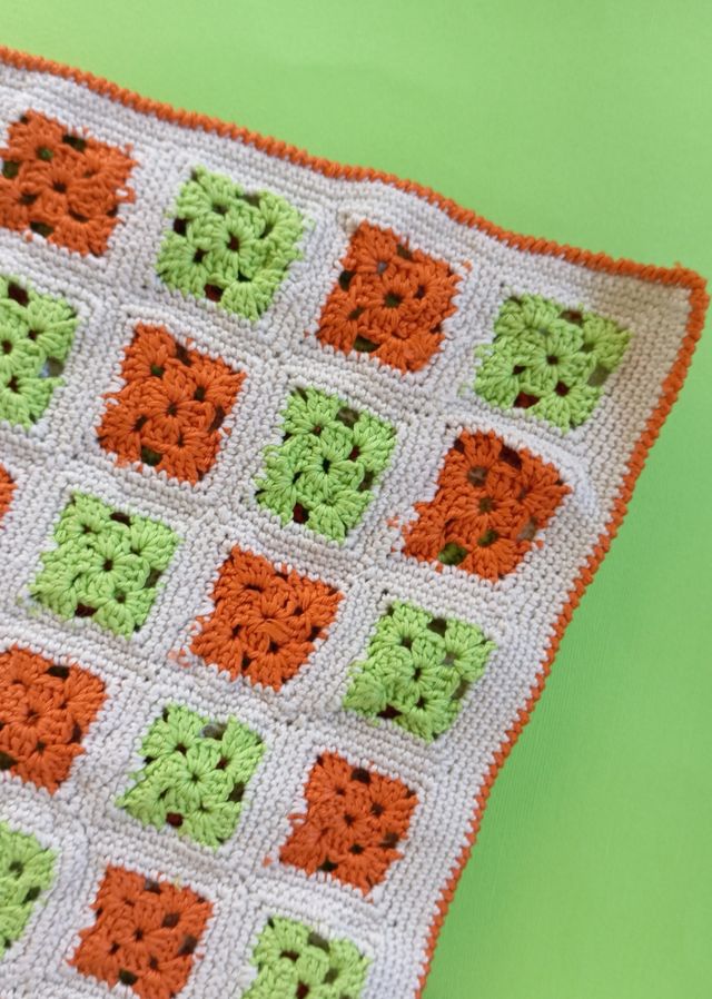 Copertina uncinetto per carrozzina handmade