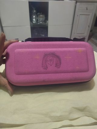Funda Nintendo Switch Rosa