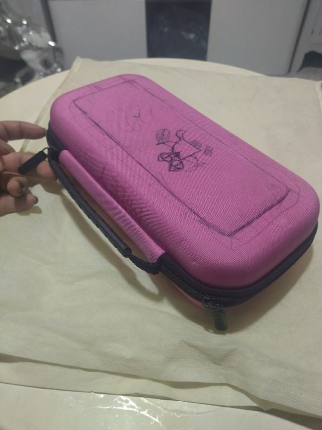 Funda Nintendo Switch Rosa