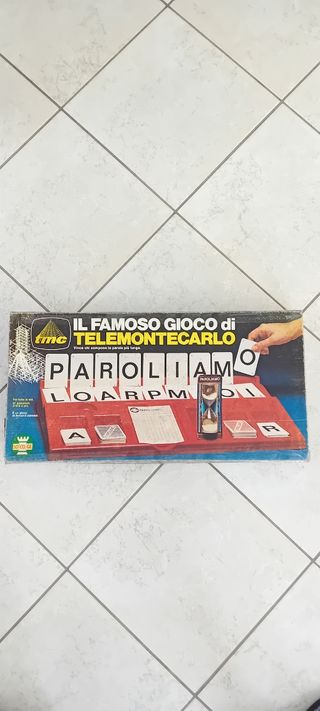 Gioco da tavolo Paroliamo Telemontecarlo