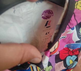 K-way Giubbino Bambina 4 anni Minnie Mouse