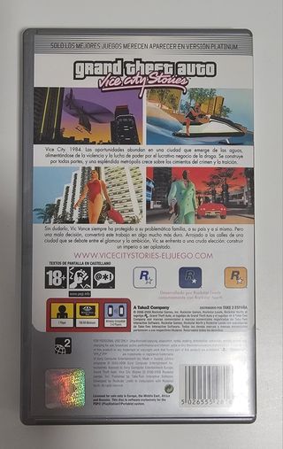 Grand Theft Auto Vice City Stories - PSP