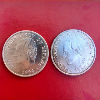 Monedas de Pesetas Juan Carlos I 1994