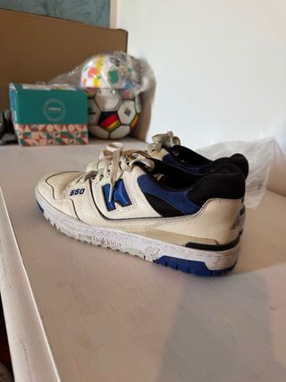 New Balance 550 Bianco/Blu