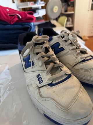 New Balance 550 Bianco/Blu