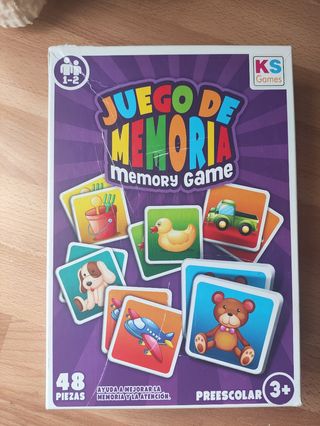 Juego de Memoria KS Games Preescolar