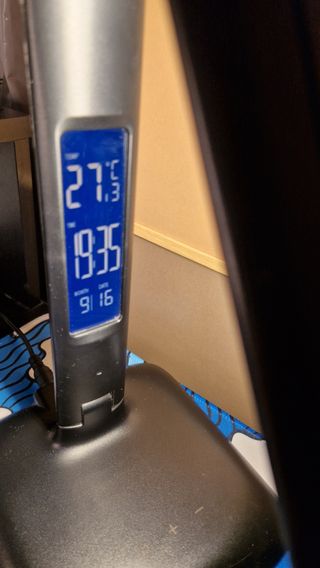 Lámpara Escritorio Negra Plegable