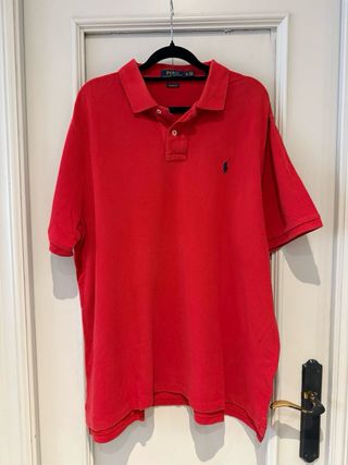 Polo Ralph Lauren Rojo Talla XL