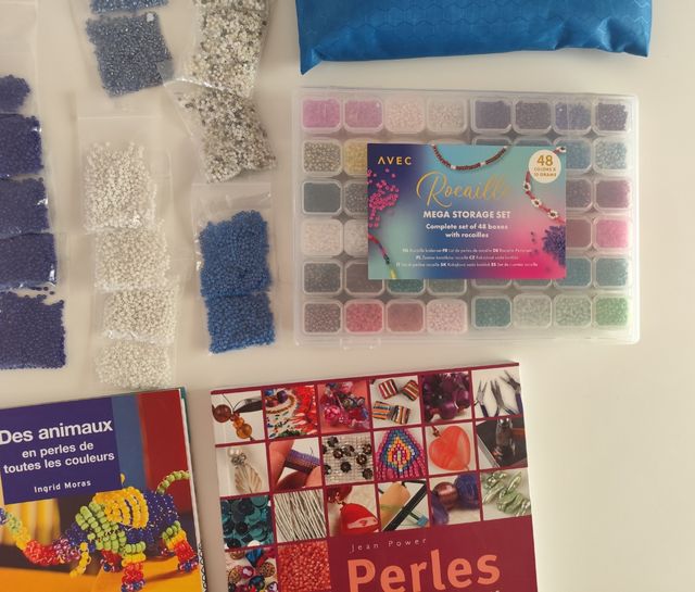 Lote de mostacillas para Bisutería