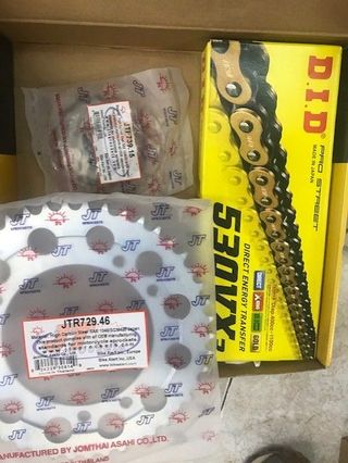 Kit Transmisión JT Sprockets y DID para Cagiva Ele