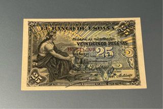 25 Pesetas 1906 Banco de España