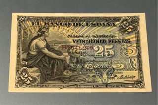 25 Pesetas 1906 Banco de España