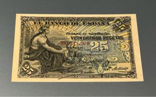 25 Pesetas 1906 Banco de España