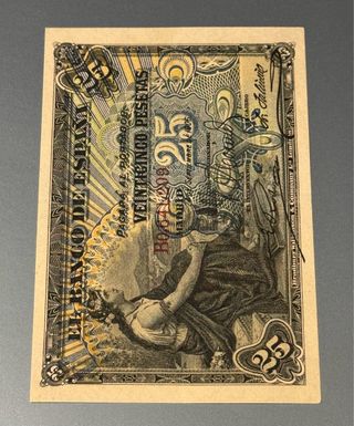 25 Pesetas 1906 Banco de España