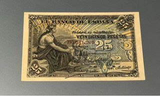 25 Pesetas 1906 Banco de España